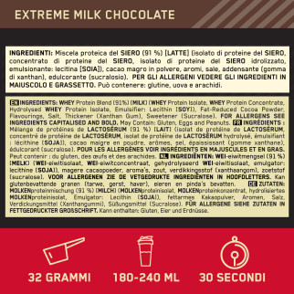 Proteine al Cioccolato al Latte con Shaker Optimum Nutrition 768g