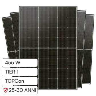 V-Tac Pannelli Solari Fotovoltaici Trina Vertex 455W TIER 1 Monocristallini