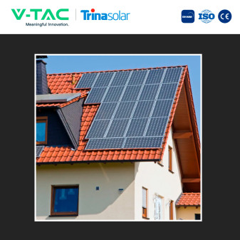 V-Tac Pannelli Solari Fotovoltaici Trina Vertex 455W TIER 1 Monocristallini