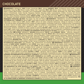 Serious Mass e Gold Standard Whey Cioccolato Shaker Optimum Nutrition