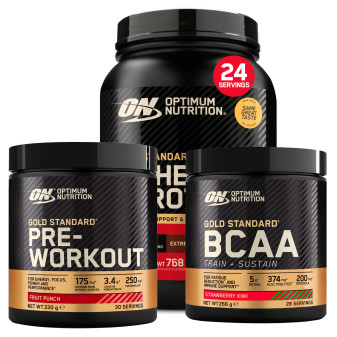 Gold Standard 100% Whey Pre-Workout BCAA in Polvere Optimum Nutrition