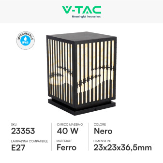 V-Tac VT-7657 Portalampada E27 LED Decorativa da Giardino
