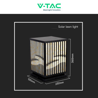 V-Tac VT-7657 Portalampada E27 LED Decorativa da Giardino