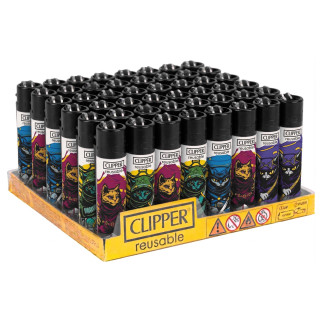Clipper Large Accendino a Pietrina Ninja Cat Accendini