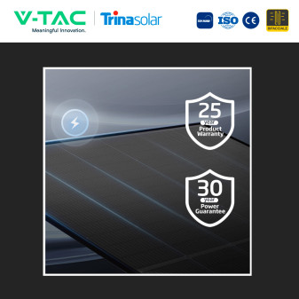 V-Tac Pannelli Fotovoltaici 16,02Kw 455W STC 493W BNPI TopCon IP68