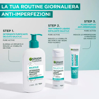 Garnier PureActive Salicylic Fluido Anti-Imperfezioni Anti-UV SPF 50+