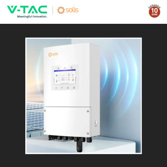 V-Tac Inverter Monofase Ibrido On-Grid / Off-Grid 6kW IP66