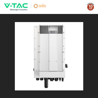 V-Tac Inverter Monofase Ibrido On-Grid / Off-Grid 5kW IP66