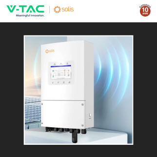 V-Tac Inverter Monofase Ibrido On-Grid / Off-Grid 8kW IP66
