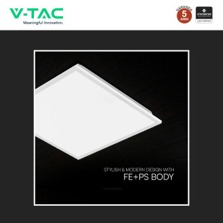 V-Tac VT-61042CCT 10 Pannelli LED SMD Quadrato 60x60 40W