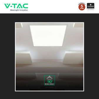V-Tac VT-61042CCT Pannello LED SMD Quadrato 60x60 40W