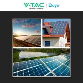 V-Tac Deye Inverter Trifase On-Grid 80kW IP65 CEI 0-21