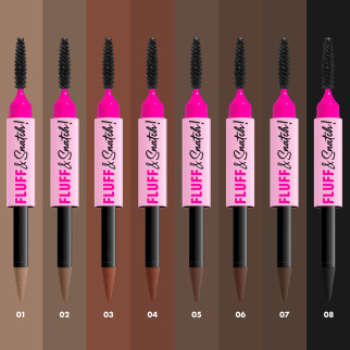 NYX Fluff & Snatch! Penna Sopracciglia Colore 03 Auburn