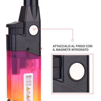 Prof Maxi Accendigas Elettronico Ricaricabile Multiuso Serie da 4
