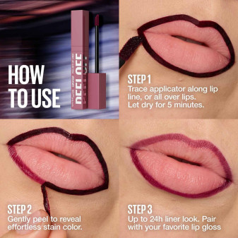 Maybelline New York Super Stay Peel Off Lip Liner Tinta Labbra 005 Dawn