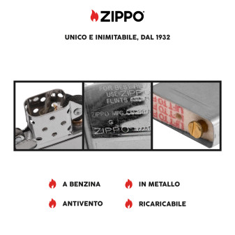 Accendino Zippo mod. 47137 Through the Mountains Design