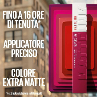 Tinta Labbra Superstay Matte Ink 25 Heroine Maybelline New York