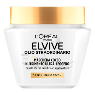 Maschera Elvive Olio Straordinario di Cocco 300ml L'Oréal Paris