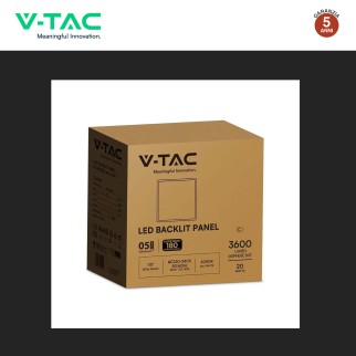 V-Tac VT-61020 10 Pannelli LED Quadrati 60x60 20W SMD a Incasso
