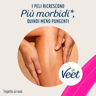 Veet Pure Crema Depilatoria Idratante Pelli Sensibili Flacone da 400ml