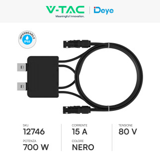 V-Tac Deye Ottimizzatore di Potenza per Pannelli Solari - SKU 12746