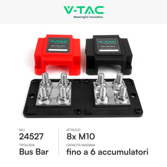 V-Tac Bus Bar Scatola di Giunzione Batterie