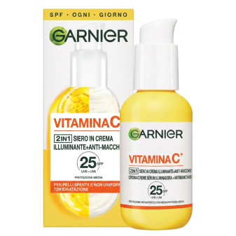 Vitamina C Siero Viso in Crema Illuminante Anti-Macchie 50ml Garnier