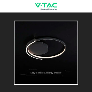 V-Tac VT-84025RD Plafoniera LED a Superficie 70W SMD CCT