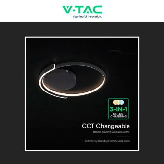 V-Tac VT-84025RD Plafoniera LED a Superficie 70W SMD CCT
