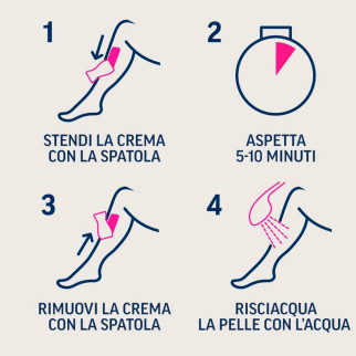 Veet Pure Crema Depilatoria Idratante Pelli Sensibili Flacone da 200ml