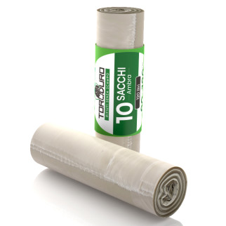 Sacchi Ambra Plastica HDPE Raccolta Differenziata 120L 90x120cm
