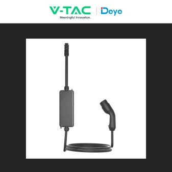 V-Tac Deye Wallbox Intelligente 7kW / 22kW IP66 + Trasmettitore