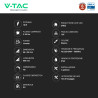 V-Tac Plafoniera Tubo LED Linkabile 18W 60cm SMD CREE IP65