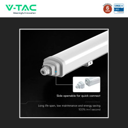V-Tac Plafoniera Tubo LED Linkabile 18W 60cm SMD CREE IP65