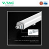 V-Tac Plafoniera Tubo LED Linkabile 18W 60cm SMD CREE IP65