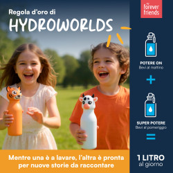 CapsHero Borraccia Termica Bambini Senza BPA 520ml Ape Bee Bea
