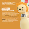 CapsHero Borraccia Termica Bambini Senza BPA 520ml Leone Lion Lio