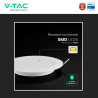 V-Tac VT-61018CCT Mini Pannello LED SMD Rotondo 18W Chip CREE CCT