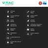V-Tac VT-61024CCT Mini Pannello LED SMD Rotondo 24W Chip CREE CCT
