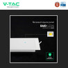 V-Tac VT-61024CCT Mini Pannello LED SMD Quadrato 24W Chip CREE CCT