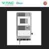 V-Tac Inverter Monofase Ibrido On-Grid / Off-Grid 6kW IP65