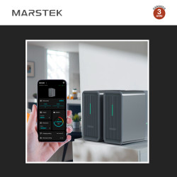 Marstek Batteria BMS LiFePO4 44,8V 50Ah 2,24kWh IP65 Balcone CEI 0-21