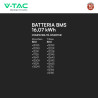 V-Tac Batteria BMS LiFePO4 51,2V 314Ah 16,07kWh Garanzia 10 Anni