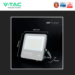 V-Tac VT-44105 Faro LED 100W SMD Chip CREE IP65 Serie Super Bright