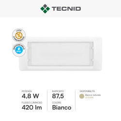 Lampada LED Uscita di Emergenza 2W SMD CREE IP20 V-Tac