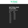 V-Tac Batteria BMS LiFePO4 51,2V 200Ah 10,24kWh