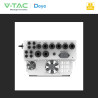 V-Tac Inverter Monofase Ibrido On-Grid / Off-Grid 6kW IP65