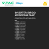 V-Tac Deye Inverter Monofase Ibrido On-Grid / Off-Grid 5kW IP65