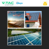 V-Tac Deye Inverter Monofase Ibrido On-Grid / Off-Grid 5kW IP65