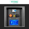 V-Tac Batteria BMS LiFePO4 51,2V 200Ah 10,24kWh Colore Nero